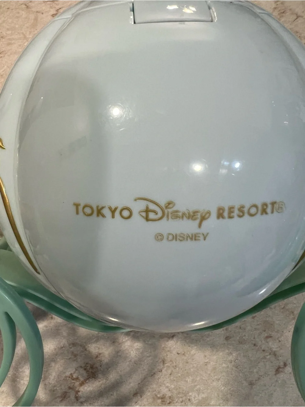 Disney Tokyo Disney Resort Mint Green & White Carriage Collectible